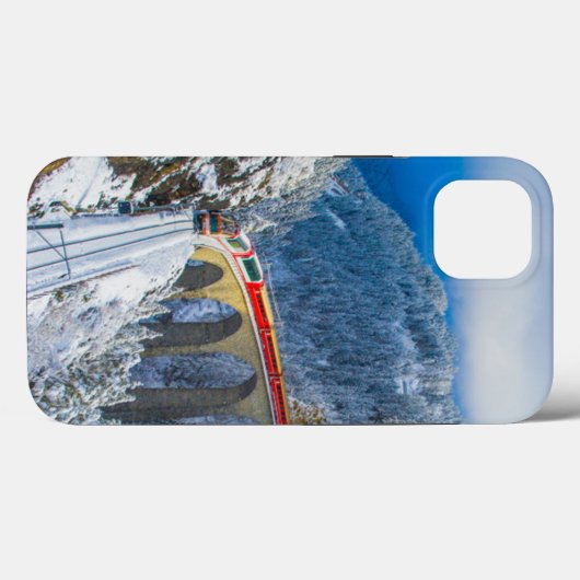 IJs en sneeuw | Bernina Express, Zwitserland Case-Mate iPhone Case (Achterkant (horizontaal))