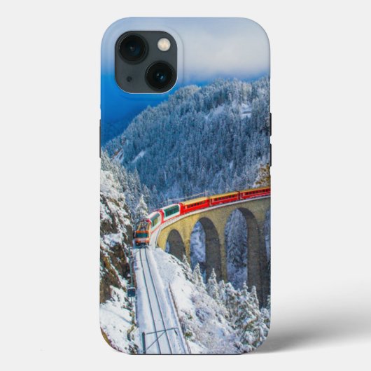 IJs en sneeuw | Bernina Express, Zwitserland Case-Mate iPhone Case (Achterkant)