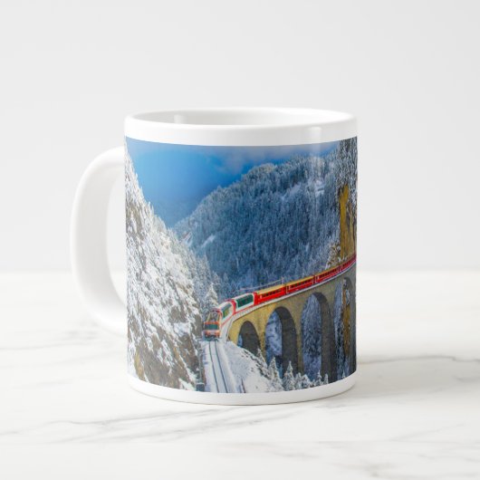 IJs en sneeuw | Bernina Express, Zwitserland Grote Koffiekop (Links)