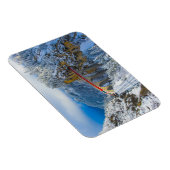 IJs en sneeuw | Bernina Express, Zwitserland Magneet (Rechterzijde)