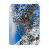 IJs en sneeuw | Bernina Express, Zwitserland Magneet (Verticaal)