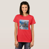 IJs en sneeuw | Bernina Express, Zwitserland T-shirt (Voorkant volledig)