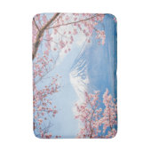 IJs en sneeuw | Cherry Blossom Mt. Fuji Japan Badmat (Voorkant Verticaal)