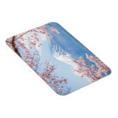 IJs en sneeuw | Cherry Blossom Mt. Fuji Japan Magneet (Rechterzijde)