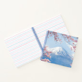 IJs en sneeuw | Cherry Blossom Mt. Fuji Japan Notitieboek (Binnen)