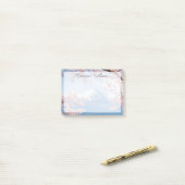 IJs en sneeuw | Cherry Blossom Mt. Fuji Japan Post-it® Notes (Op bureau)