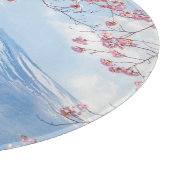 IJs en sneeuw | Cherry Blossom Mt. Fuji Japan Snijplank (Hoek)