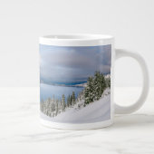 IJs en sneeuw | Crater Lake Oregon Grote Koffiekop (Rechts)