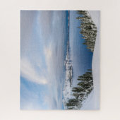 IJs en sneeuw | Crater Lake Oregon Legpuzzel (Verticaal)