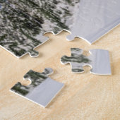 IJs en sneeuw | Crater Lake Oregon Legpuzzel (Zijkant)