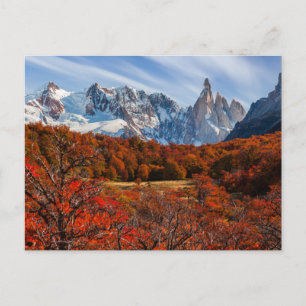 IJs en sneeuw   El Chalten, Argentinië Patagonia Briefkaart