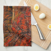 IJs en sneeuw | El Chalten, Argentinië Patagonia Theedoek (Quarter Fold)