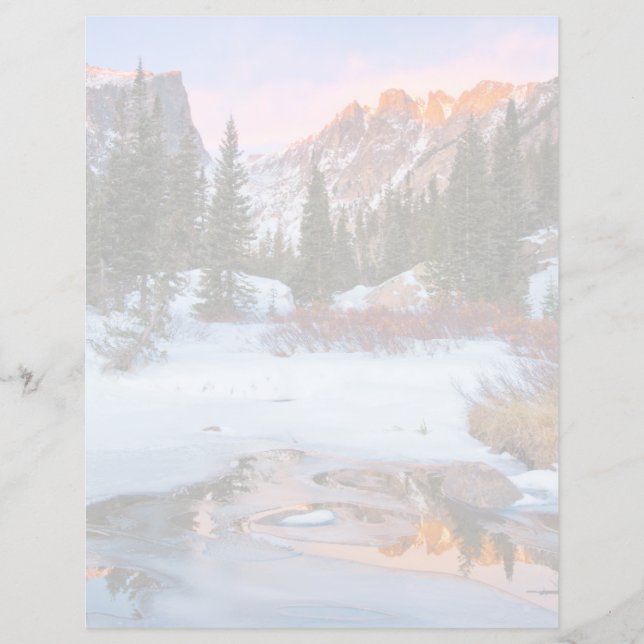 IJs en sneeuw | Estes Park, Colorado (Voorkant)
