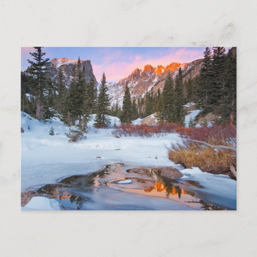 IJs en sneeuw | Estes Park, Colorado Briefkaart (Voorkant)