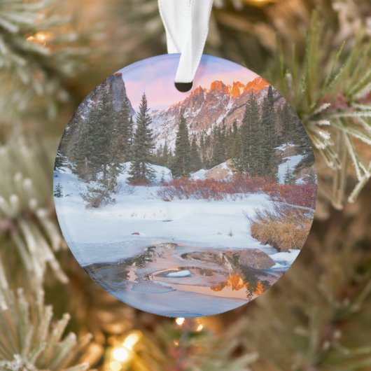 IJs en sneeuw | Estes Park, Colorado Ornament (Boom)