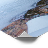 IJs en sneeuw | Estes Park, Colorado Poster (Hoek)