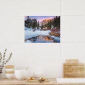 IJs en sneeuw | Estes Park, Colorado Poster (Keuken)