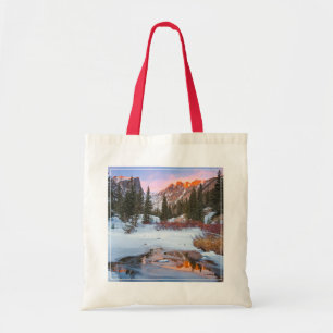 IJs en sneeuw   Estes Park, Colorado Tote Bag