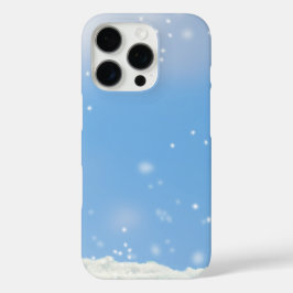 IJs en sneeuw getextureerd iPhone 16 Pro Hoesje