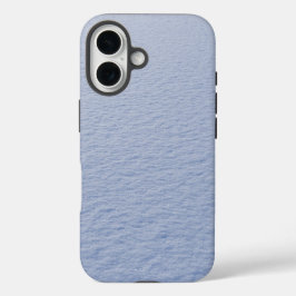 IJs en sneeuw getextureerd iPhone 16 Hoesje