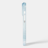 IJs en sneeuw getextureerd Case-Mate iPhone Case (Achterkant / Links)