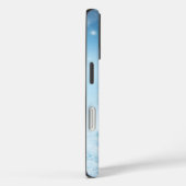 IJs en sneeuw getextureerd Case-Mate iPhone Case (Achterkant / Rechts)