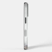 IJs en sneeuw getextureerd Case-Mate iPhone Case (Achterkant / Rechts)