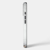 IJs en sneeuw getextureerd Case-Mate iPhone Case (Achterkant / Links)