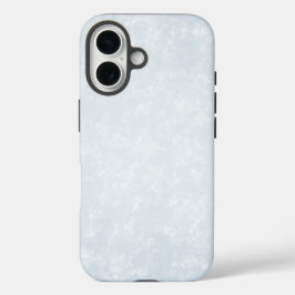 IJs en sneeuw getextureerd iPhone 16 Hoesje