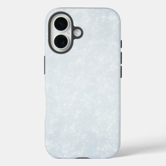 IJs en sneeuw getextureerd Case-Mate iPhone Case (Achterkant)