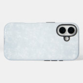 IJs en sneeuw getextureerd Case-Mate iPhone Case (Achterkant (horizontaal))