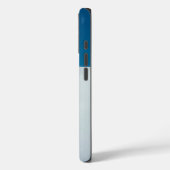 IJs en sneeuw getextureerd Case-Mate iPhone Case (Achterkant / Links)