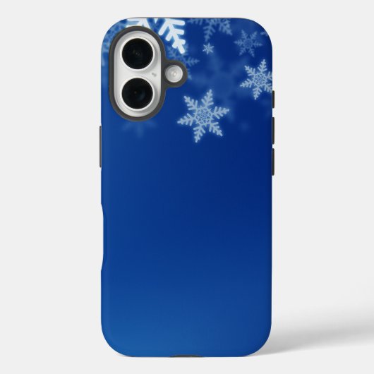 IJs en sneeuw getextureerd Case-Mate iPhone Case (Achterkant)