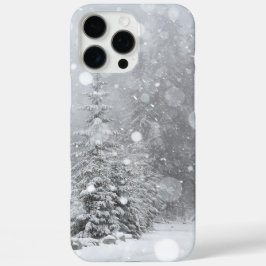 IJs en sneeuw getextureerd iPhone 16 Pro Max Hoesje