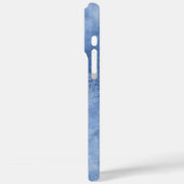 IJs en sneeuw getextureerd Case-Mate iPhone Case (Achterkant / Links)