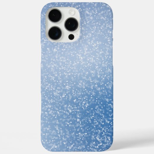 IJs en sneeuw getextureerd Case-Mate iPhone Case (Achterkant)