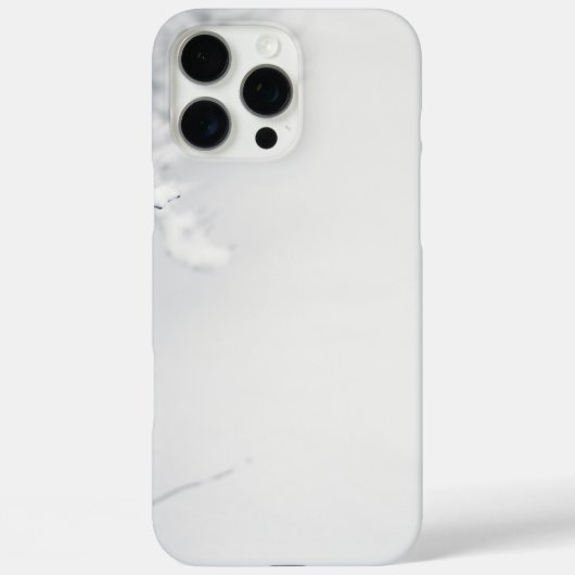 IJs en sneeuw getextureerd Case-Mate iPhone Case (Achterkant)