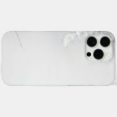 IJs en sneeuw getextureerd Case-Mate iPhone Case (Achterkant (horizontaal))