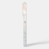 IJs en sneeuw getextureerd Case-Mate iPhone Case (Achterkant / Links)