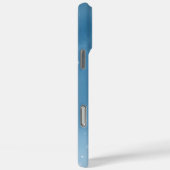 IJs en sneeuw getextureerd Case-Mate iPhone Case (Achterkant / Rechts)