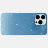 IJs en sneeuw getextureerd Case-Mate iPhone Case (Achterkant (horizontaal))