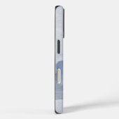 IJs en sneeuw getextureerd Case-Mate iPhone Case (Achterkant / Rechts)