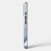 IJs en sneeuw getextureerd Case-Mate iPhone Case (Achterkant / Links)