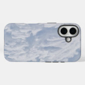 IJs en sneeuw getextureerd Case-Mate iPhone Case (Achterkant (horizontaal))