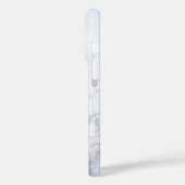 IJs en sneeuw getextureerd Case-Mate iPhone Case (Achterkant / Links)