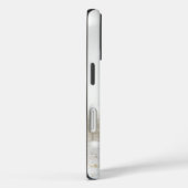 IJs en sneeuw getextureerd Case-Mate iPhone Case (Achterkant / Rechts)