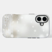 IJs en sneeuw getextureerd Case-Mate iPhone Case (Achterkant (horizontaal))