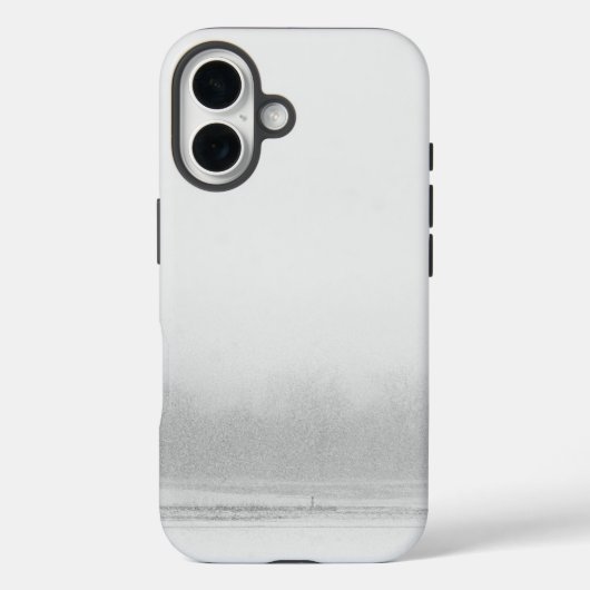 IJs en sneeuw getextureerd Case-Mate iPhone Case (Achterkant)