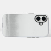 IJs en sneeuw getextureerd Case-Mate iPhone Case (Achterkant (horizontaal))
