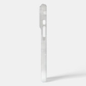 IJs en sneeuw getextureerd Case-Mate iPhone Case (Achterkant / Links)